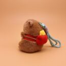 scraggly dog plush cartoon bag charm & keychain