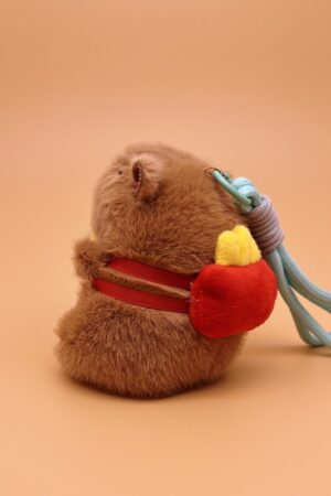 Scraggly Dog Plush Cartoon Bag Charm & Keychain