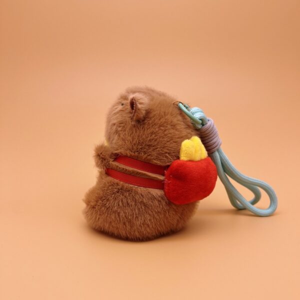 scraggly dog plush cartoon bag charm & keychain