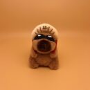 scraggly dog plush cartoon bag charm & keychain