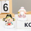happy little immortal cute handmade ornament, cartoon creative 2025 new resin craft, desktop decoration gift