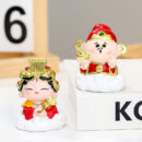 happy little immortal cute handmade ornament, cartoon creative 2025 new resin craft, desktop decoration gift