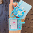 authentic sanrio cartoon beaded bracelet keychain, creative kuromi car & bag key chain doll pendant