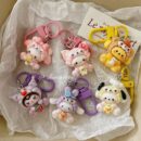 cute sanrio keychain for school bag, backpack, small decoration, gift for best friend, keychain