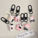 black kt cat keychain small pendant backpack bag decoration graduation gift for the whole class keychain