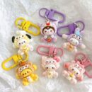 cute sanrio keychain for school bag, backpack, small decoration, gift for best friend, keychain