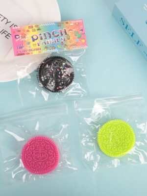 Simulated Food Toy Squeeze Fun Ultra-Soft Donut Cat Paw Stress Relief Toy