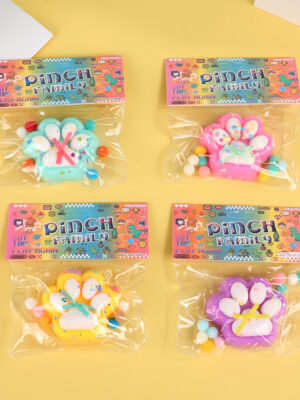 Cartoon cat paw pinching fun to relieve stress and vent children's toys