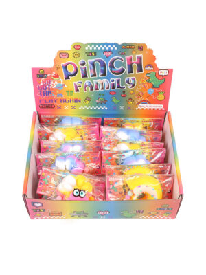 Simulated Food Toy Squeeze Fun Ultra-Soft Donut Cat Paw Stress Relief Toy