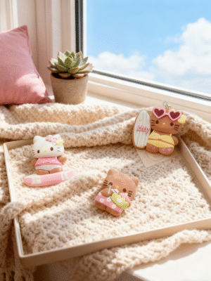 Bikini Dark-skinned KT - Cheese Clay Texture, Food-grade Silicone Squishy, 60g