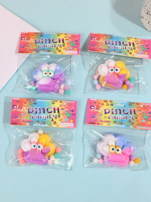 Simulated Food Toy Squeeze Fun Ultra-Soft Donut Cat Paw Stress Relief Toy